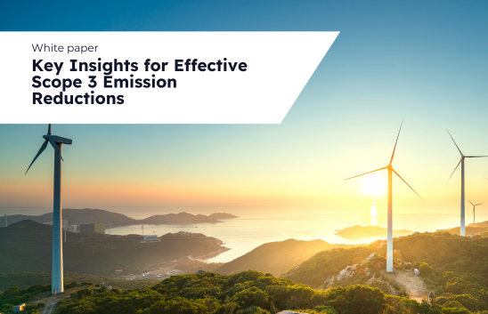 Scope 3 emission reductions White Paper